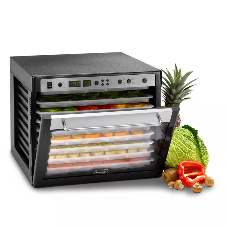 Tribest Sedona Combo Dörrautomat - 9 Ablagen Mit LED-Beleuchtung