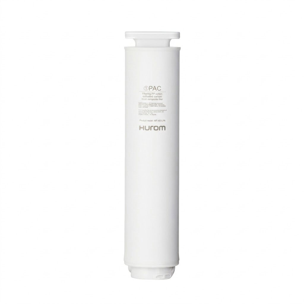 Hurom_Water_Purifier_WP-A01 PAC-Filter zur effizienten Vorfiltration von Leitungswasser.